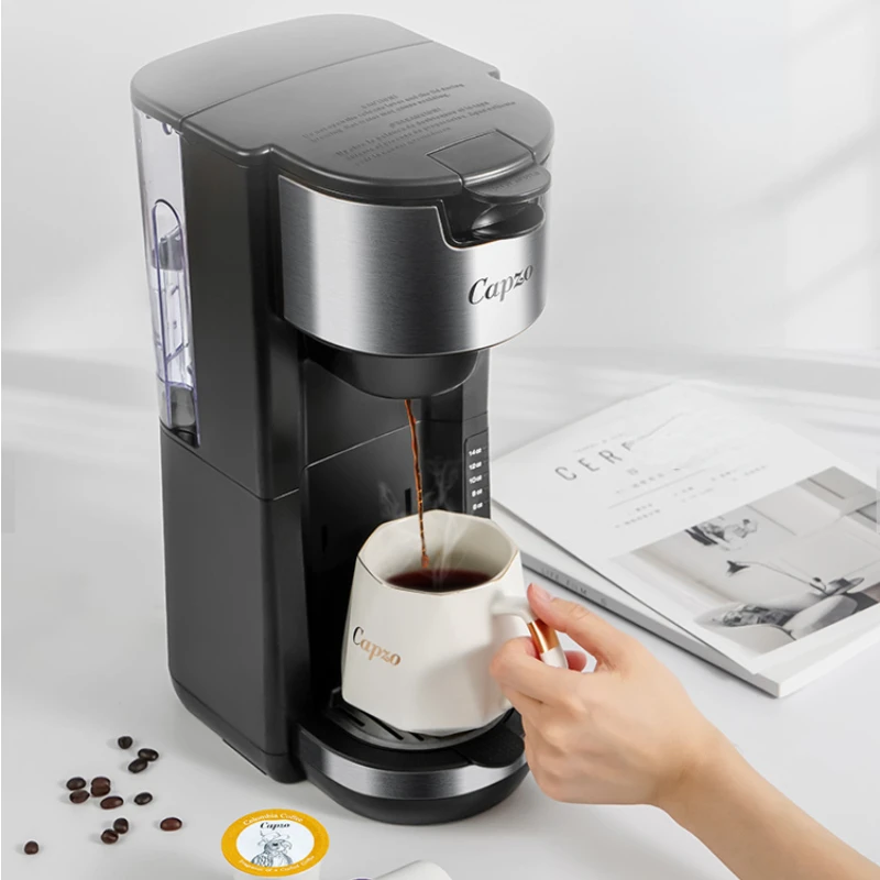 Cafetera Expreso Coffe Machine American Office Home Automatic Drinking Tea Capsule Coffee Machine Suit Автоматическая Кофемаш