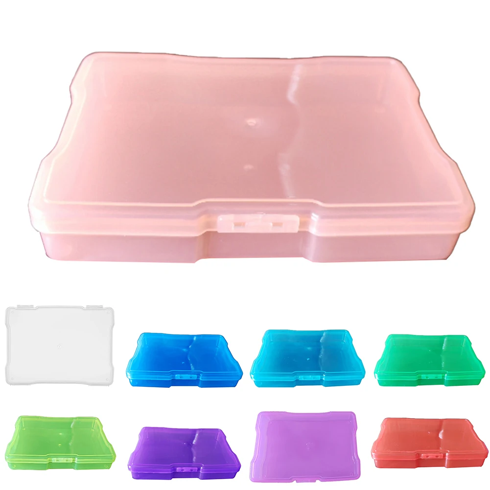 Photo Storage Box 4x6inch Photograph Picture Album Organiser Craft Container For Jewelry Tools Screws Parts Hardware Storage Box