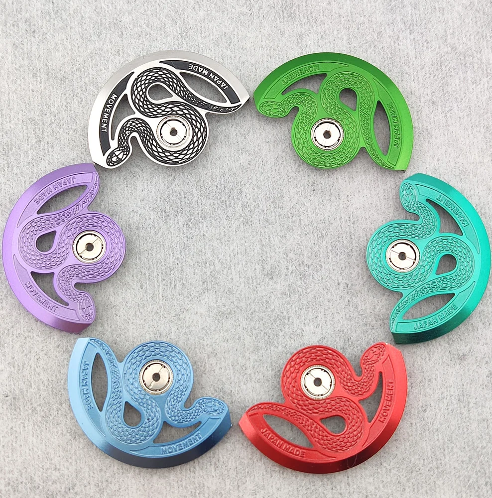 NH35 NH36 ساعة حركة مخصصة تتأرجح الوزن الدوارات تناسب NH34 NH35/36/38/39/34 4R 6R حركة استبدال الأجزاء المتوافقة