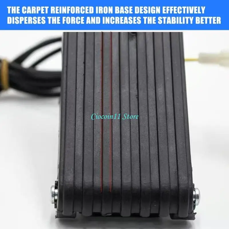

Y1UB Electric Throttle Accelerator Foot Pedal Throttle Speed Controller for Scooter