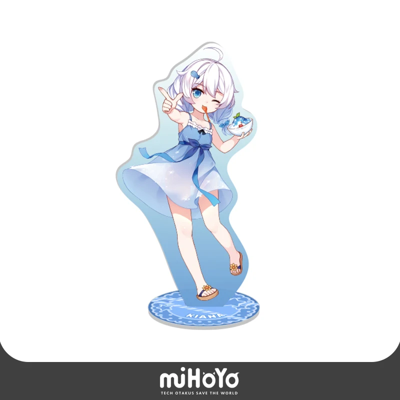 Honkai Gakuen 2 Official Merch miHoYo Original Authentic Dessert series Acrylic Stand decorate Stand Kiana