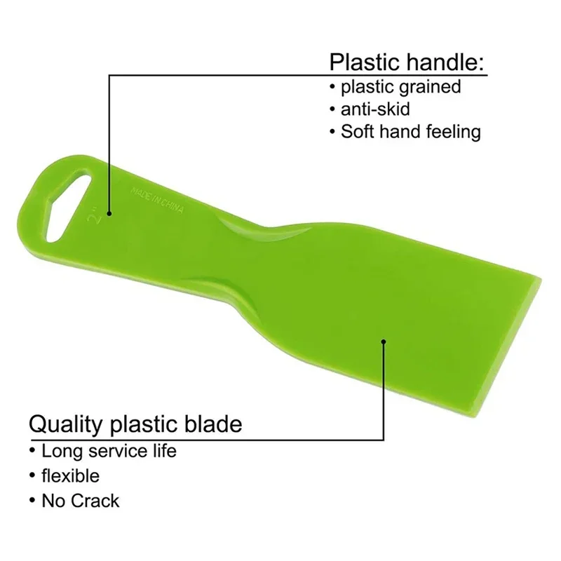 Putty Knife Plastic Scraper Putty Knife Finisher Cleaning Stucco Removal Builder Tool For Floor Wall Ceramic Tile Grout