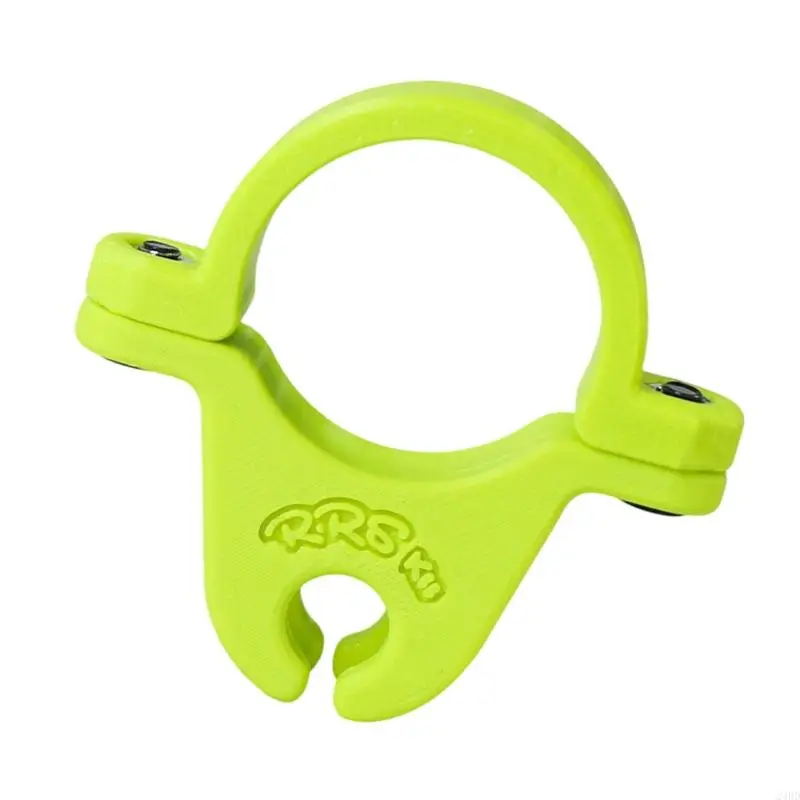 Detachable Bicycles Foot Pedal Storage Bracket for Folding Bikes, Two-Screw Frame Fastening and Split Retaining Clip Design 24BD