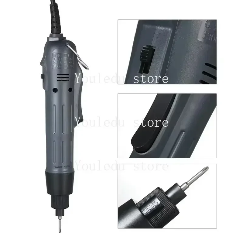 Imagem -03 - Chave de Fenda Elétrica Industrial Torque Ajustável Chave de Fenda Elétrica Alimentada por s Alta Precisão Os800