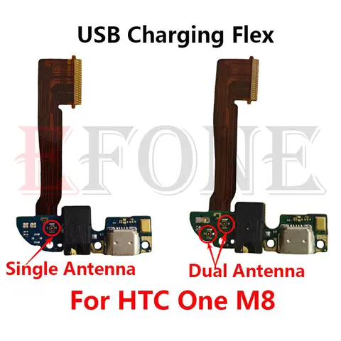 For HTC One M7 M8 E8 M9 M9 Plus M9+ USB Micro Charging Port Dock Connector Charger Flex Cable Board Repair Part