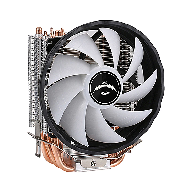 Imagem -06 - Qiuzaim Ventilador de Refrigeração 120 mm Heat Pipe Processador Cpu Adequado para Instalação Lga775 115x1200 1700 i5 i7 Amd 2011x79x99 e5