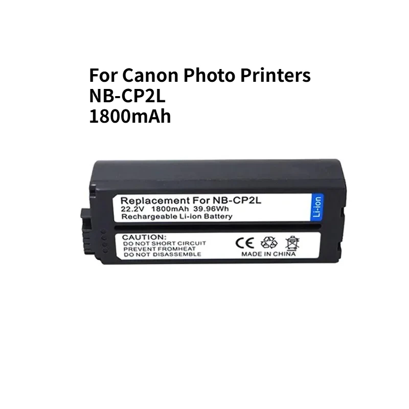 1800mAh NB-CP2LH NB-CP2L Rechargeable Batteries and Charger for Canon SELPHY NB-CP1L,CG-CP200 CP1500 CP1300 CP900 CP800 view 3