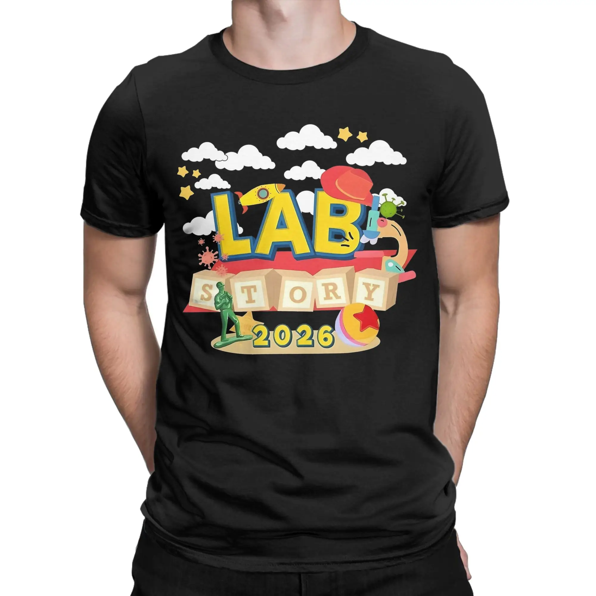 2026 Lab Week Medical Lab Technician T-Shirt Men  Novelty 100% Cotton Tees Crewneck Short Sleeve T Shirt Summer Clothing