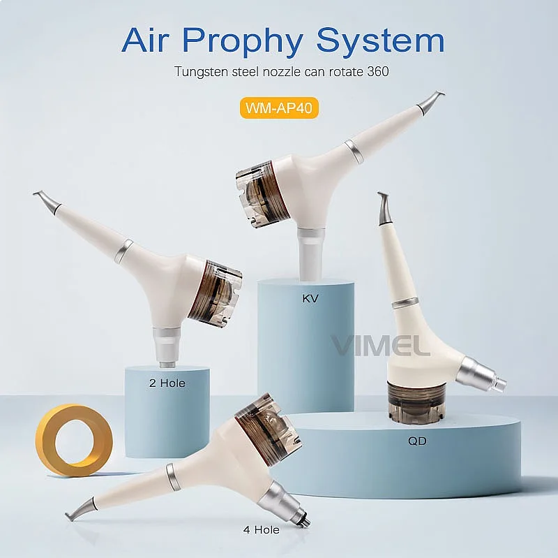 New Comfortable Sandblasting Air Prophy Unit System Water Spray Polisher Polishing Tool Dentistry Odontologia Machine
