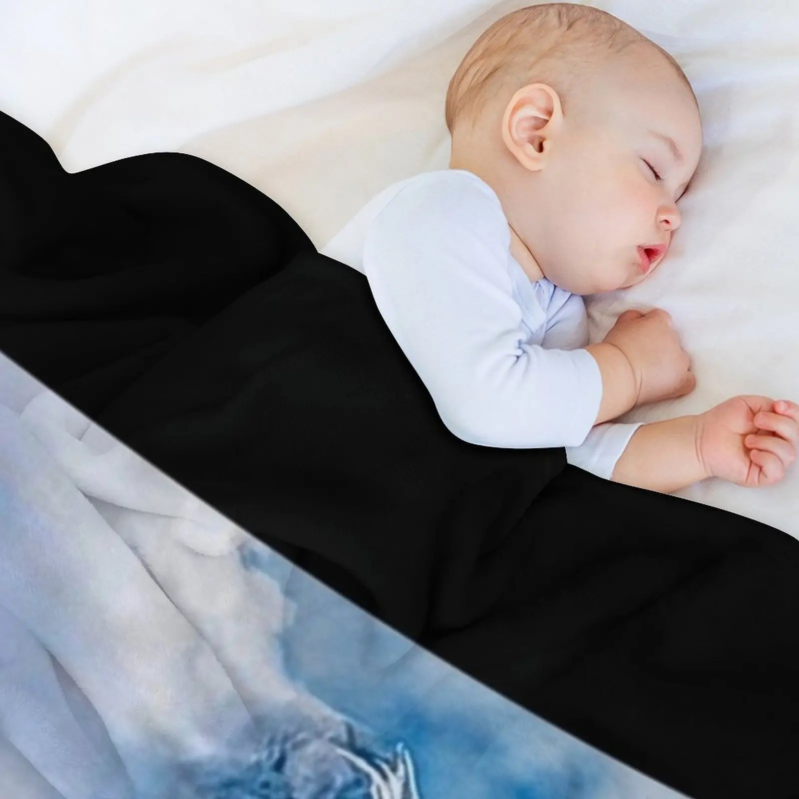 Inoxtag Everest - بطانية رمي إينوكس للأريكة رقيقة أنعم قيلولة بطانيات سميكة فاخرة #5