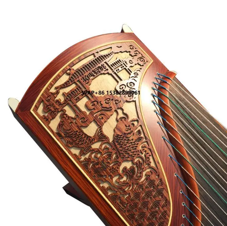 

Traditional Guzheng Chinese Guzheng 21 Strings Zither Musical Instruments