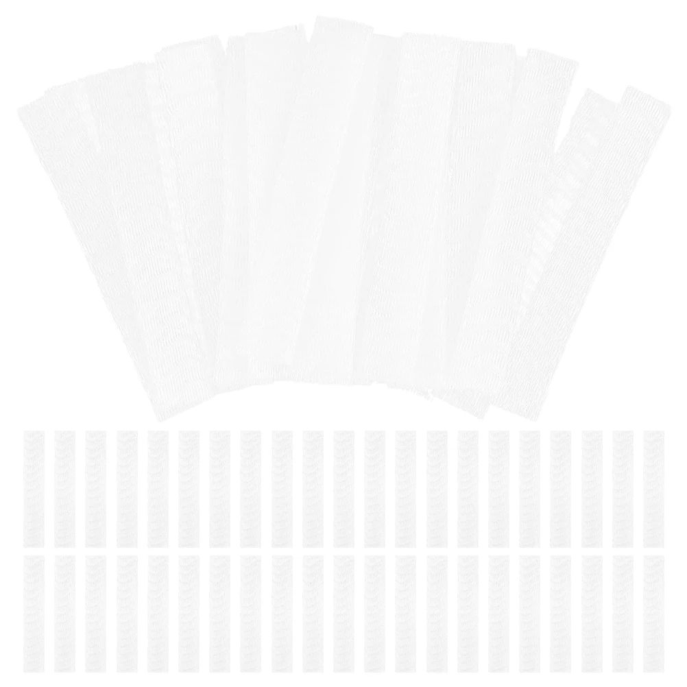 

100pcs Flower Buds Protection Mesh Cover Rose Bud Netting Sturdy Pe Material Florist Supplies For Arrangements Brush
