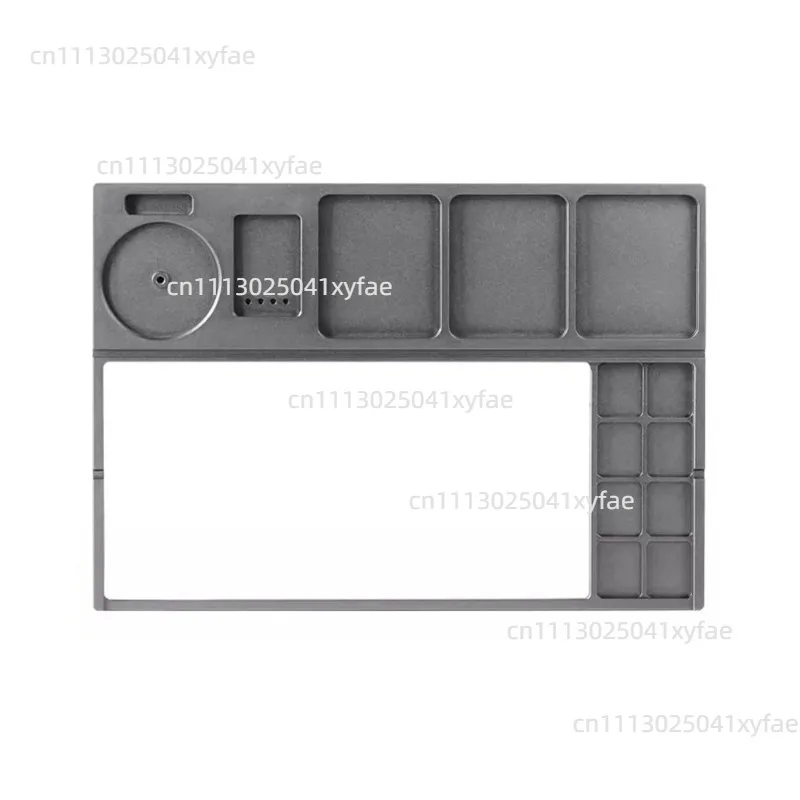 Multi-Compartment Metal Storage Box with Anti-Vibration Padding – Organizer for Screws, Parts & Repair Tools