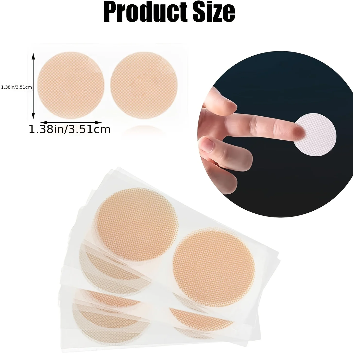 100/200 Pieces Of Disposable Nipple Covers For Men, Invisible Ultra-Thin Anti-Convex Nipple Covers For Summer, Anti-Friction For