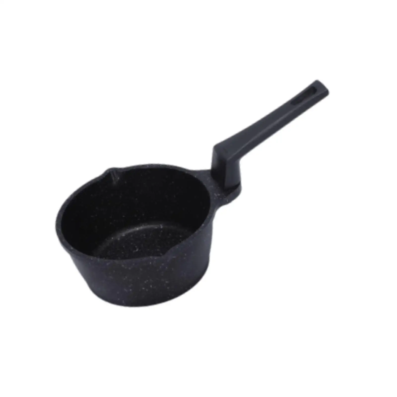 Small Milk Warmer Mini Saucepan Aluminum Nonstick Butter Melting Pot with Spout for Kitchen Stovetop