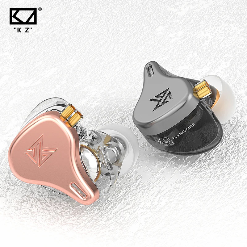 Imagem -02 - Metal com Fio Fone de Ouvido In-ear Baixo Monitor de Música Fones de Ouvido com Microfone Noice Cancelamento Esporte de Alta Fidelidade Fone de Ouvido kz Dq6s