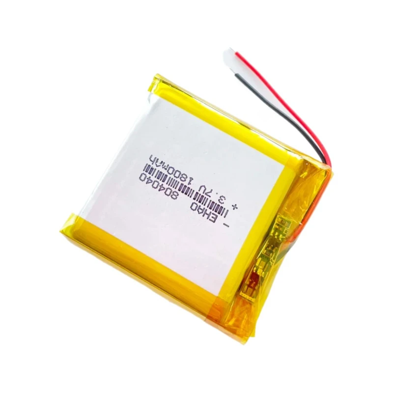 804040 3.7V 1500mAh Li-Polymer LiPo Batería Recargable para Taza Termo Robot Altavoz Bluetooth Luz LED