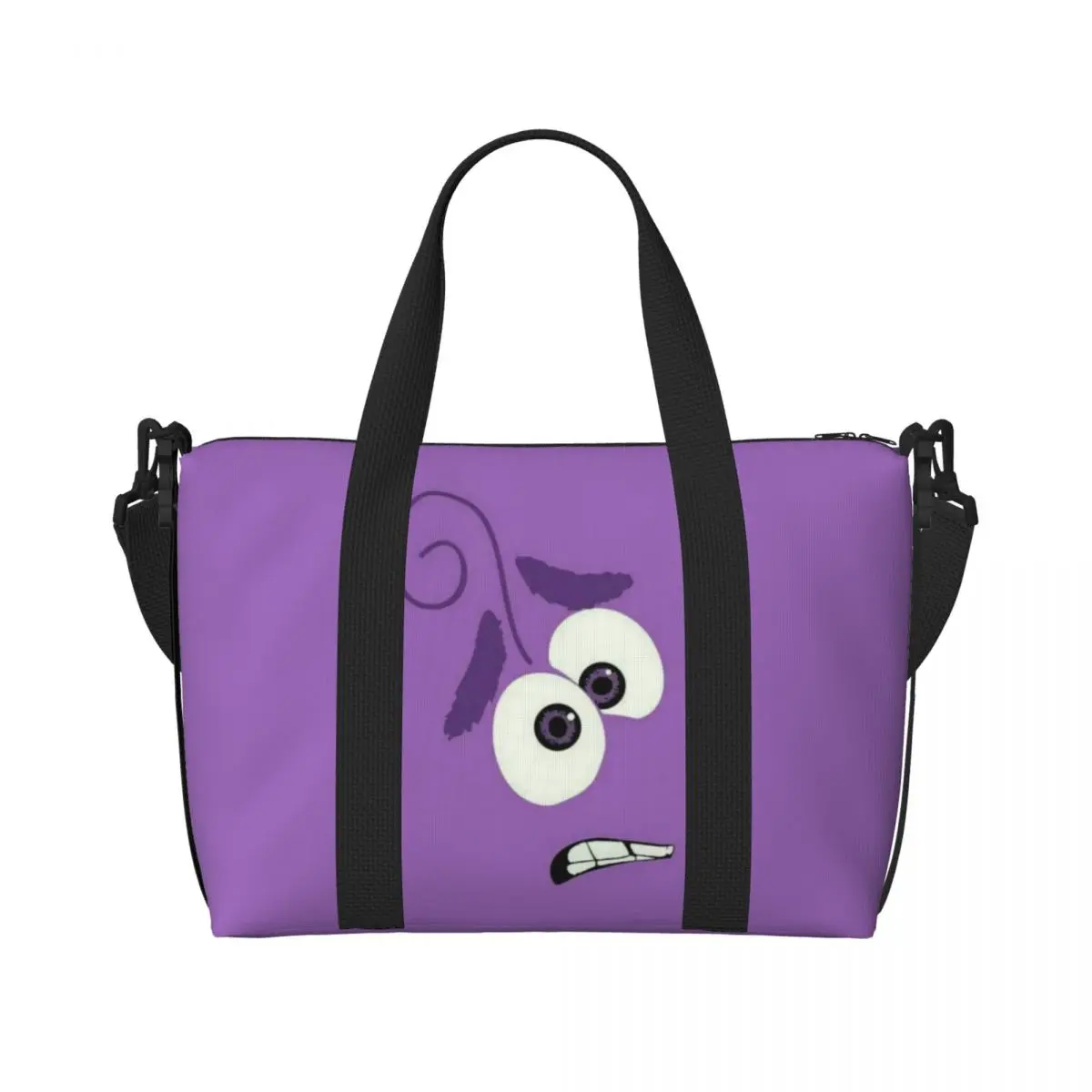 

Пляжная сумка-тоут Custom I-Insides Cartoon Out для женщин с большим отделением, для пляжа, спортзала и путешествий