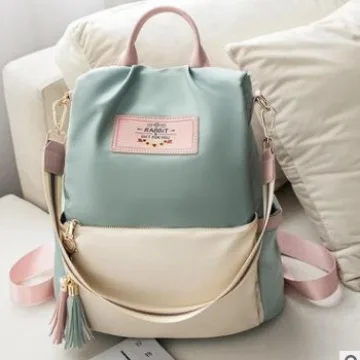 New High Quality Women's Shoulder Bag Large Capacity Oxford Cloth Bags Ladies Backpack Woman Color Tote Women Shoulder Backpacks
