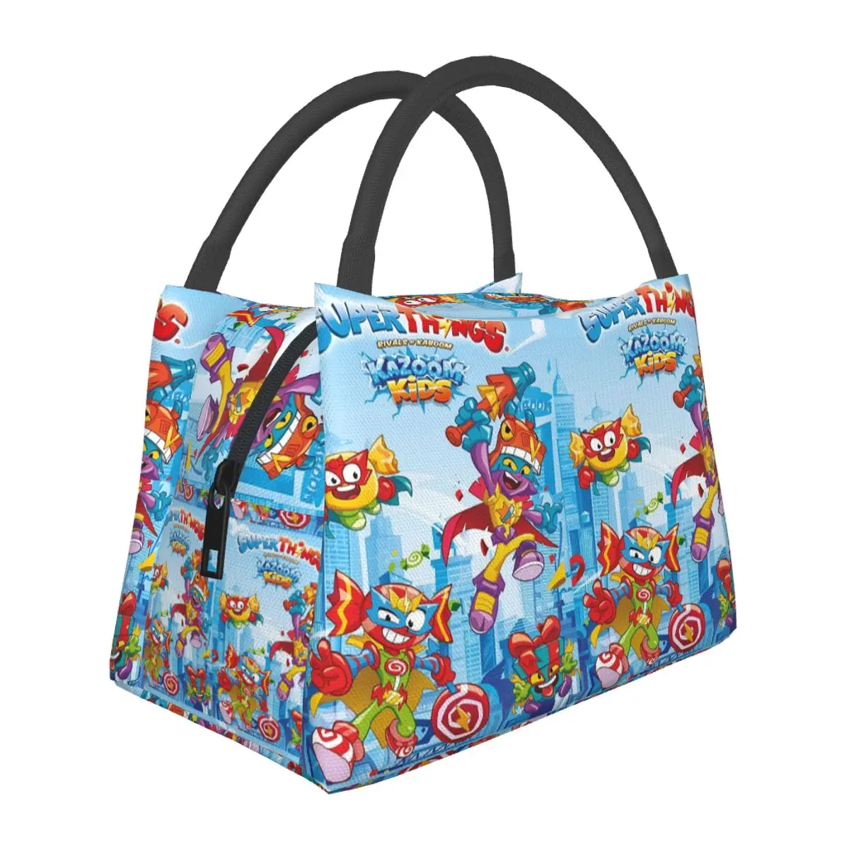 Superthings Kazoom Power Insulated Lunch Bag for School Picnic Storage Food Boxes Leakproof Container Cooler Thermal Lunch Box