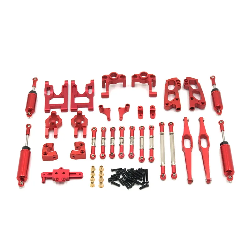 Suitable For WLtoys 12427 12428 12423  Feiyue FY01 02 03 RC Car Metal Upgrade 12 Piece Set