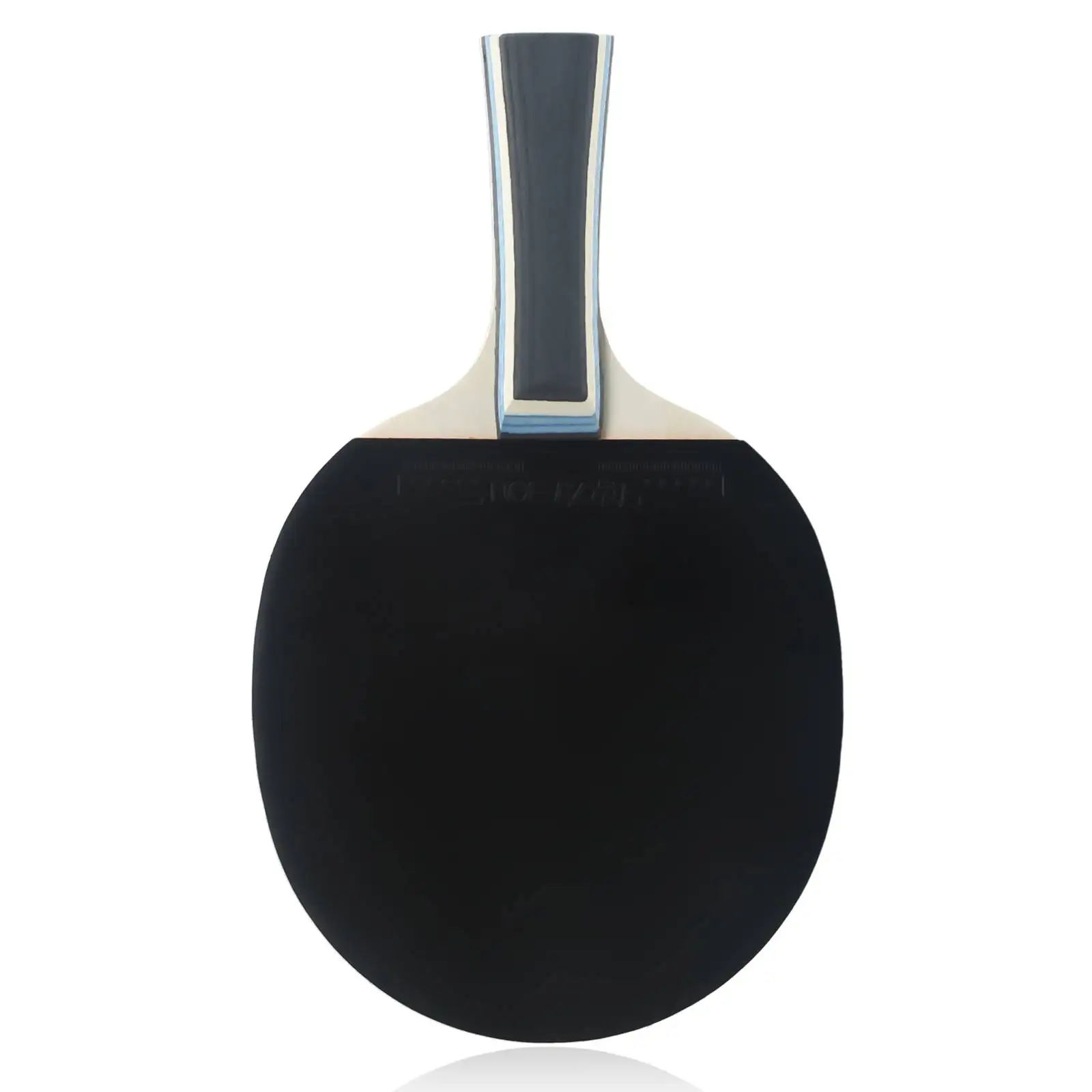 

Ракетка для настольного тенниса летучая мышь, черный, красный, деревянный, резиновый крест, двусторонние, удобные подарки, одна звезда, обратный клей