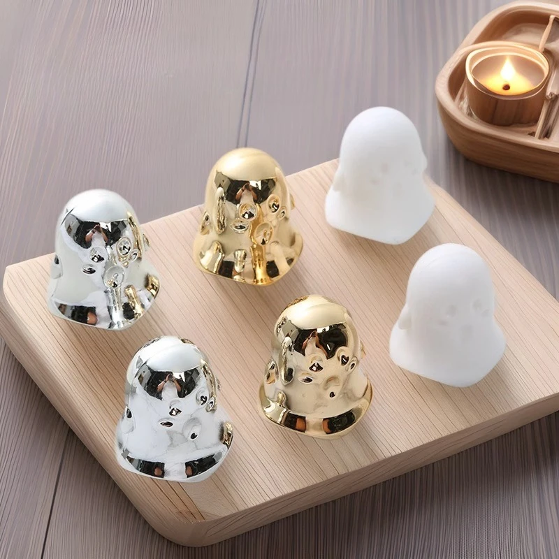 ABS Simple Cabinet Door Pulls Handle, Little Ghost Handle, Halloween Cabinet Door Drawer Knobs, and Furniture Hardware Handle