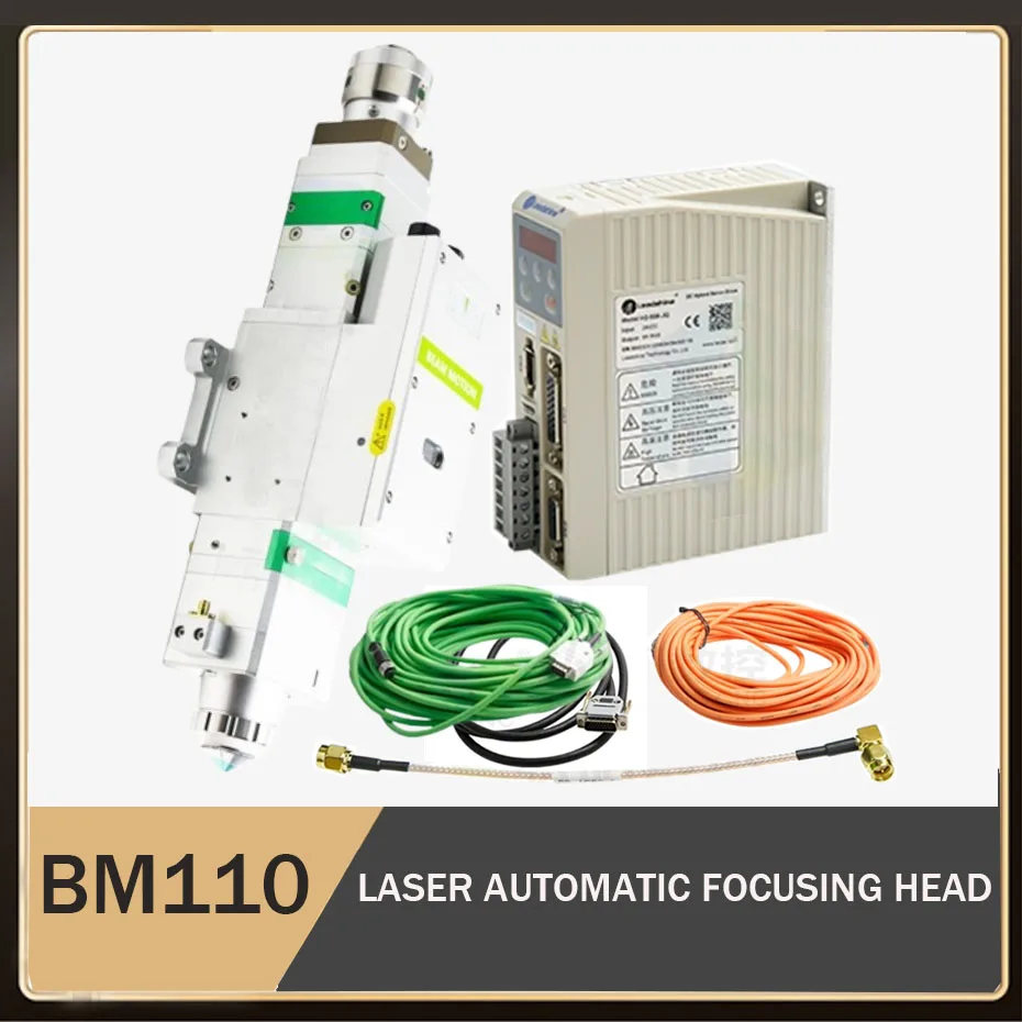 

Головка для лазерной резки Raytools BM110, 3,3 кВт, 2D, 3D FL125/155/200 мм, режущая головка для оптоволокна с автоматической фокусировкой