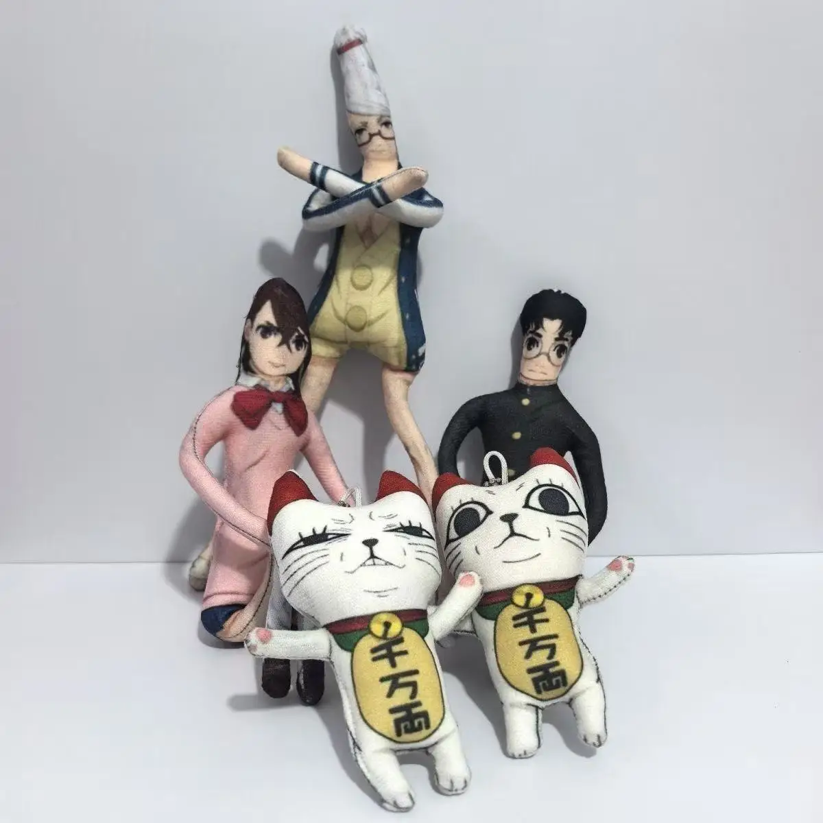 جريئة حفلة أنيمي الأجهزة الطرفية توربو الجدة القط أفخم سلاسل المفاتيح الملتوية مجردة Okarun دمية مضحك مومو القطن ألعاب الدمى الهدايا