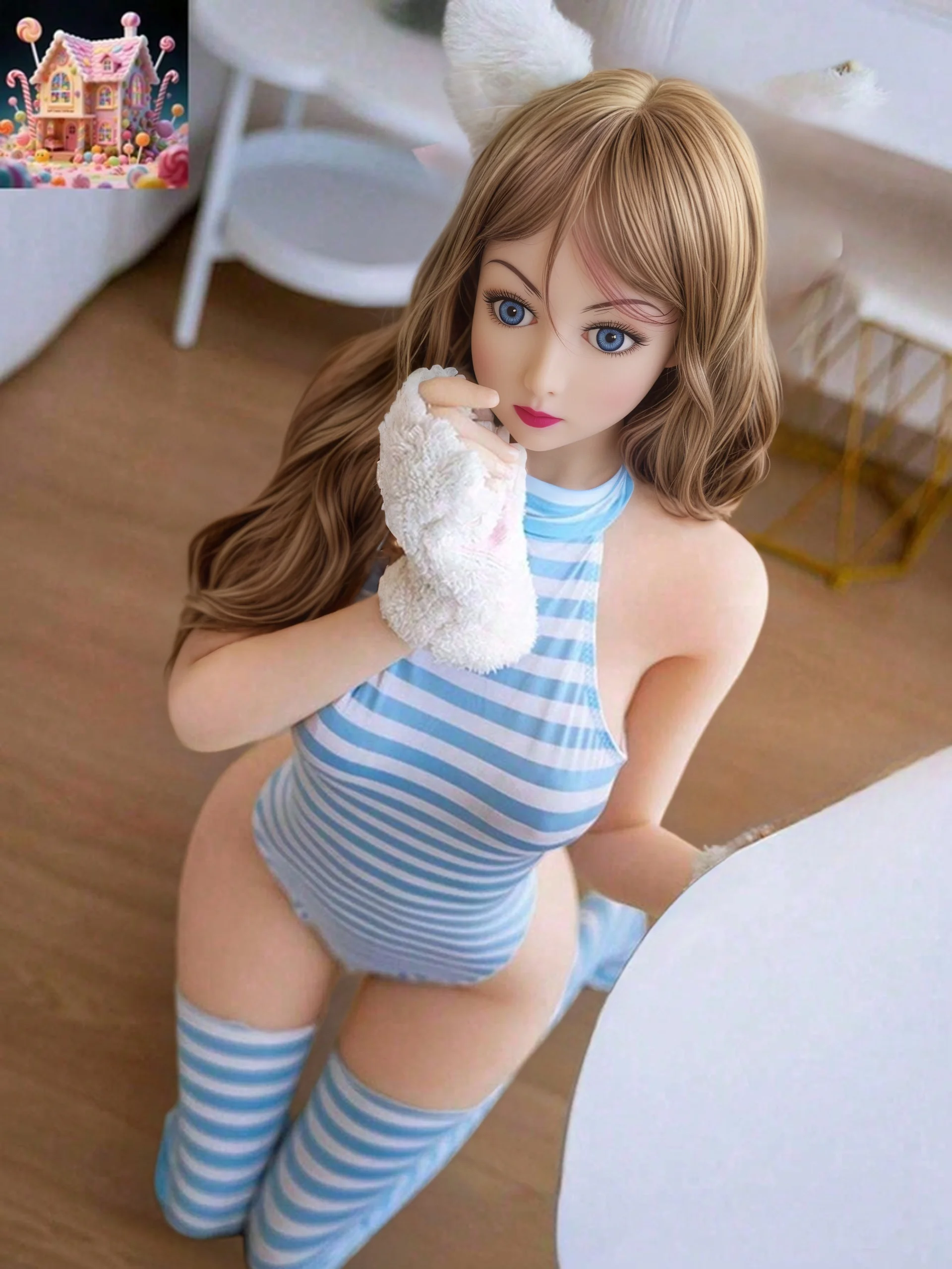 دمية TPE بدون خياطة 100 سم/160 سم، عظام قوية، وضعات متعددة الاستخدامات، مكياج رائع، بشرة رقيقة، مناسبة للتصوير الفوتوغرافي،