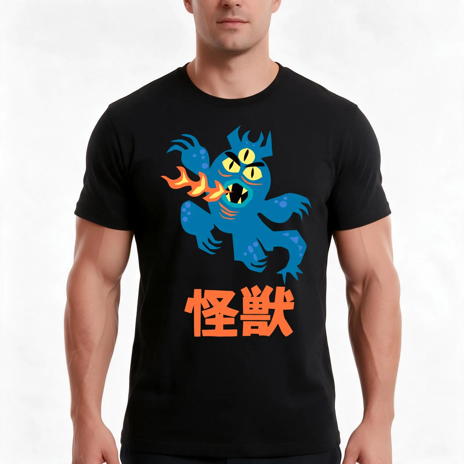 Fred Big Hero 6 T-Shirt, Summer Casual Cotton Tee, Oversized Streetwear Tops, Vintage Graphic Print, Loose Fit Short Sleeve