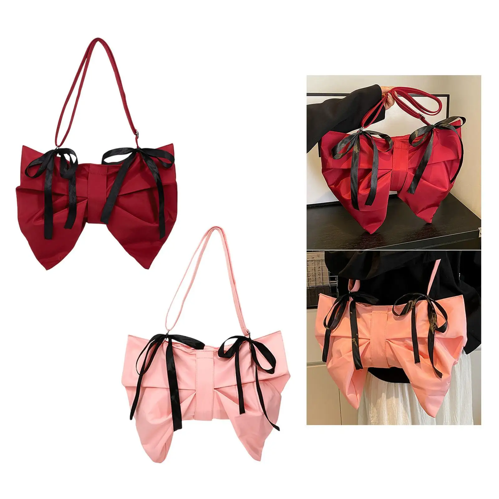 

Shoulder Bag Trendy with Zipper Ladies Underarm Bag for Commuting Party Work