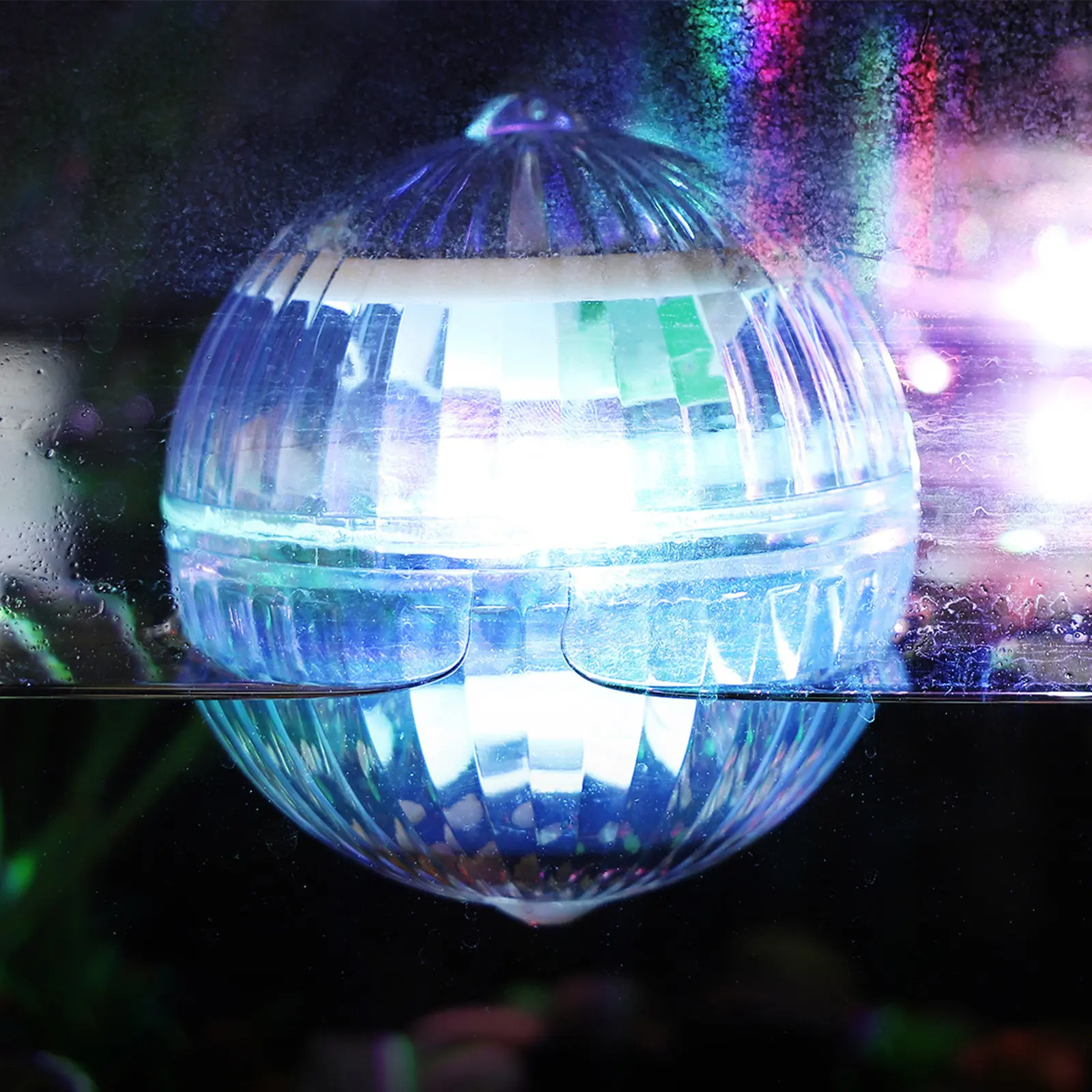 Luces solares flotantes para piscina, bolas de plástico impermeables, 7 colores cambiantes, bolas de luz solares brillantes para jardín, Patio, piscina, 2 uds.