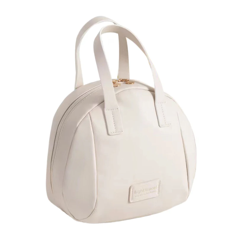 1 قطعة أزياء سعة كبيرة منظم مستحضرات التجميل بو السيدات شل السفر حقيبة يد جلدية المحمولة دائم حقيبة تسلق الجبال #6