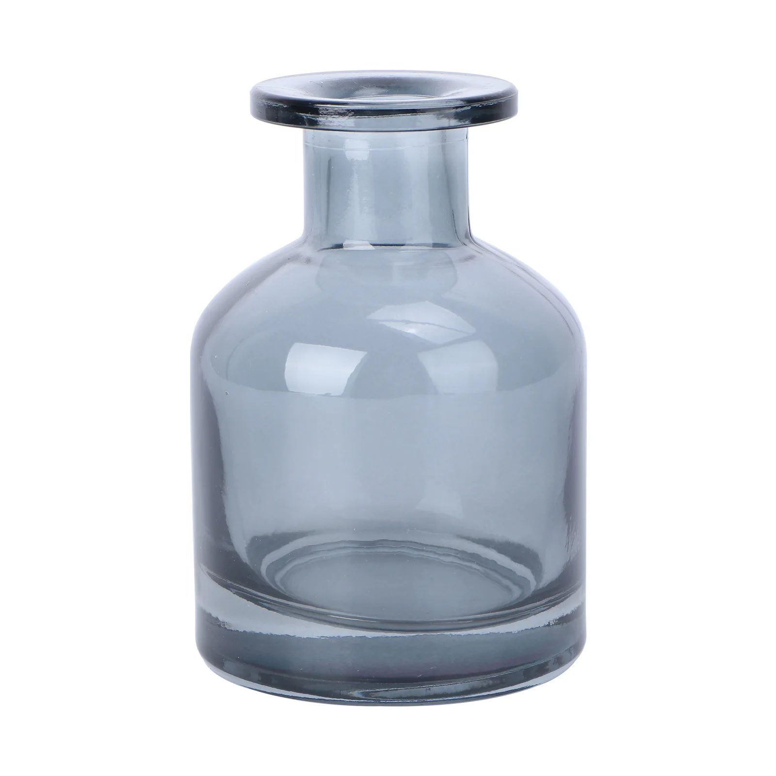 

1Pcs Transparent Glass Vase Decorative Flowerpot Simple Design Household Home Decor Floral Arrangement Plant Container