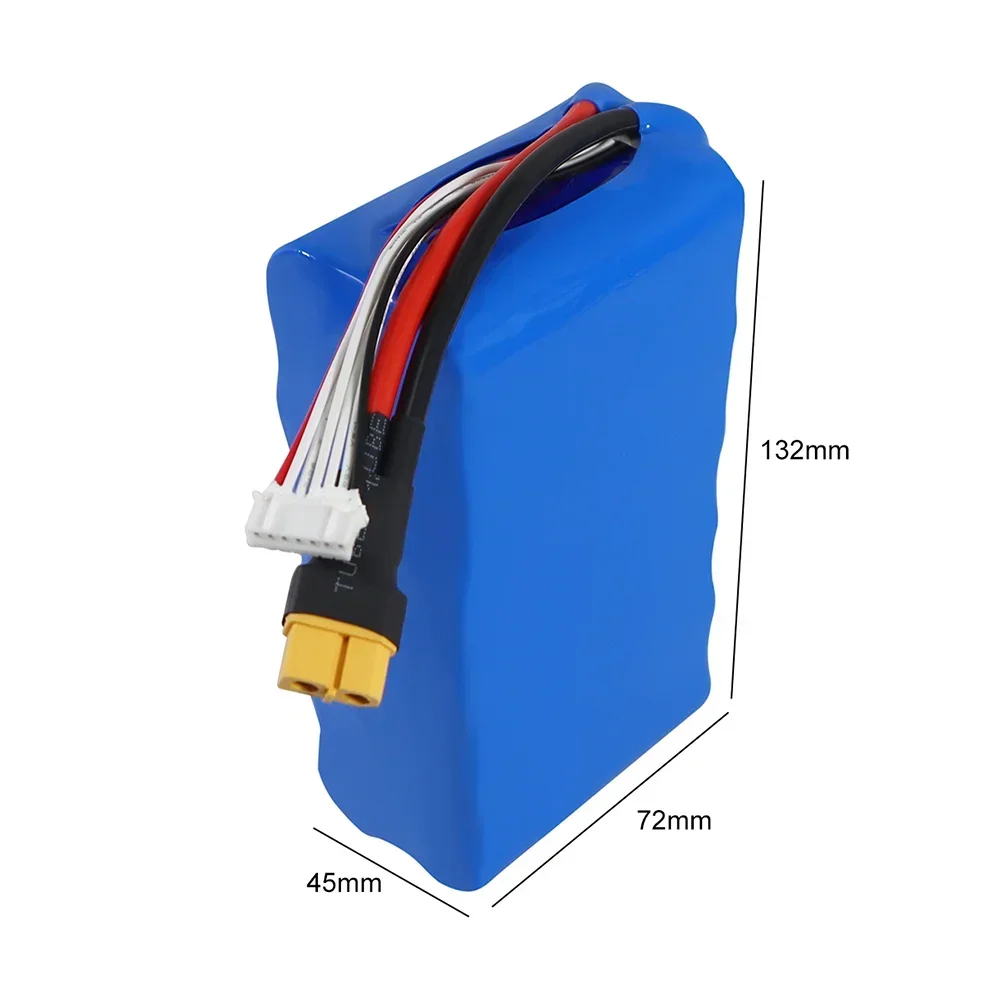 Original New 22.2v/25.2v/18v 8000mAh 10c High-rate Drone Lithium Battery pack XT60/XT90/T plug Can be Customized