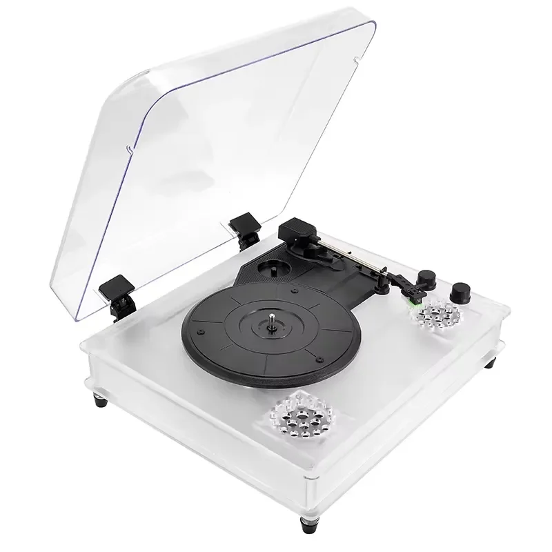 High-quality transmitter and USB to PC recording equipment, LP vinyl phonograph, turntable record player