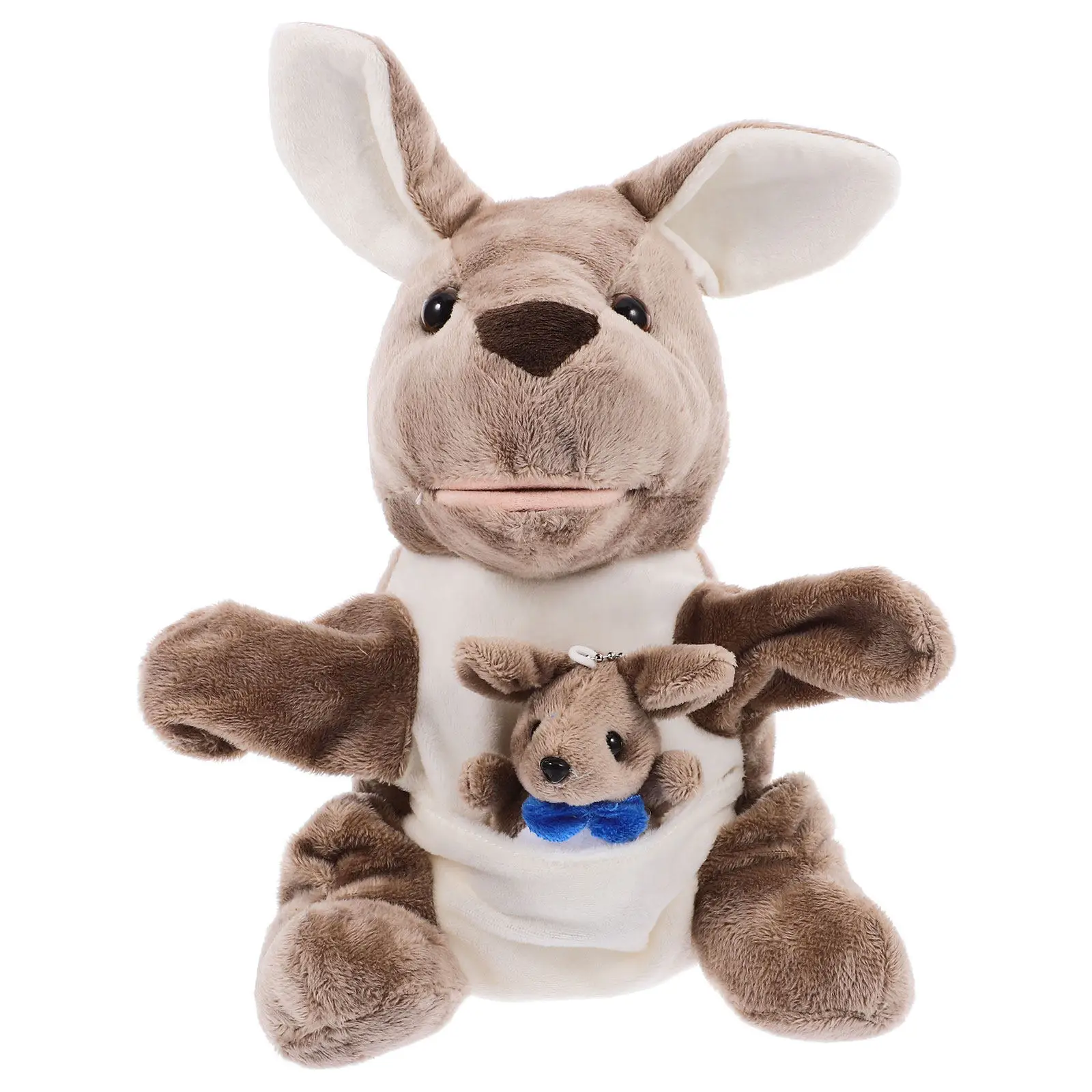 

Мягкая кукла-перчатка в виде мультяшного животного из ПП-хлопка для рассказывания историй, реквизит для детских представлений и игр родителей с детьми