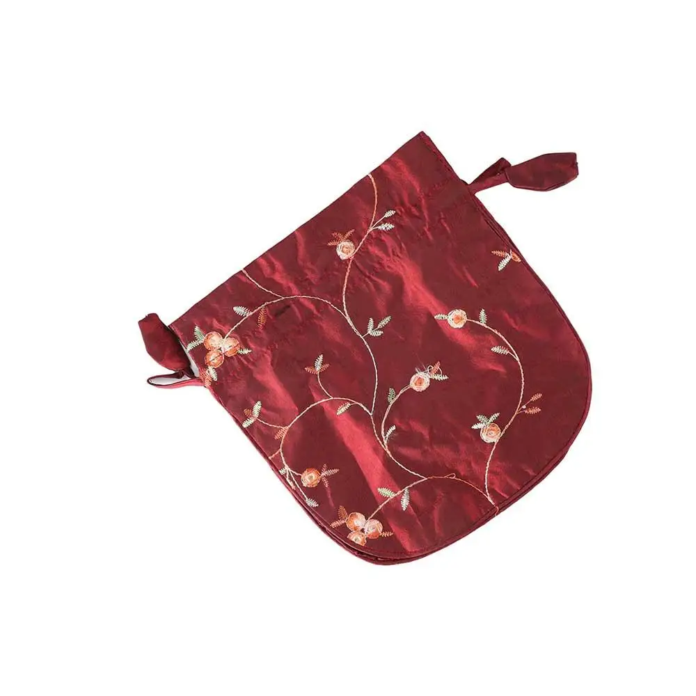 Purse Wallets Embroidery Casual Money Bags Jewerly Packing Bag Hanfu Drawstrings Bags Small Storage Bags Women Flower Handbags
