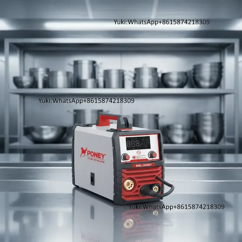 Popular Digital Display Synergistic 5-in-1 Multifunctional MIG Welder CO2 Gas  MIG Welder MIG-200SNY