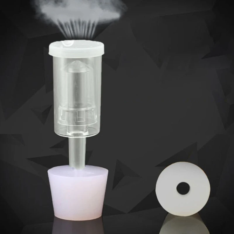 1PC One-Way Air Lock Beer Making Brewing Exhaust Valve Fermentation Airlock Plastic Air Lock Wine Making【Homeclub】