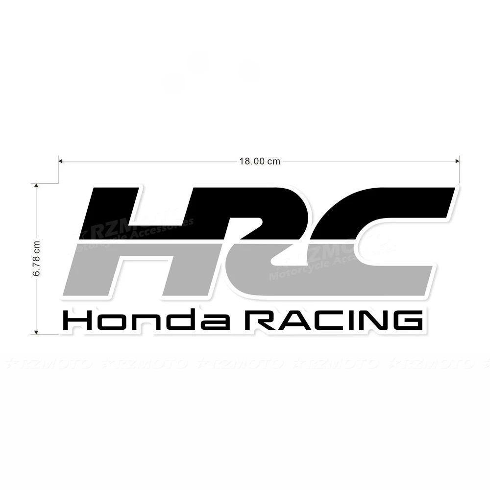 Honda HRC Racing Motorcycle Decoration Stickers Reflective Waterproof Helmet Racing Decals CBR RCV Accessories Sponsor Stickers view 3