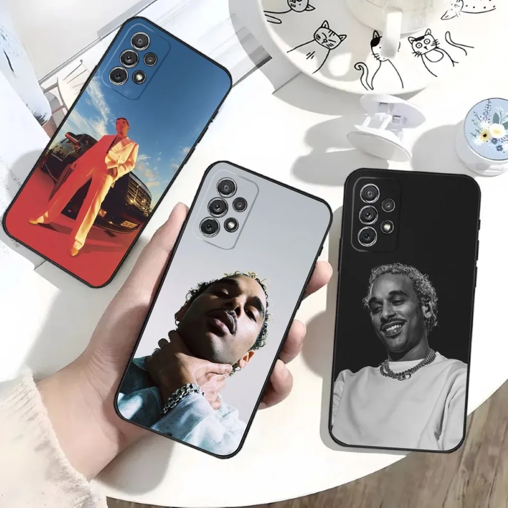 

Rapper L-Laylow Phone Case For Samsung S25,S24,S21,S22,S23,S30,Ultra,S20,Plus,Fe,Lite,Note,10 Black Soft Shell