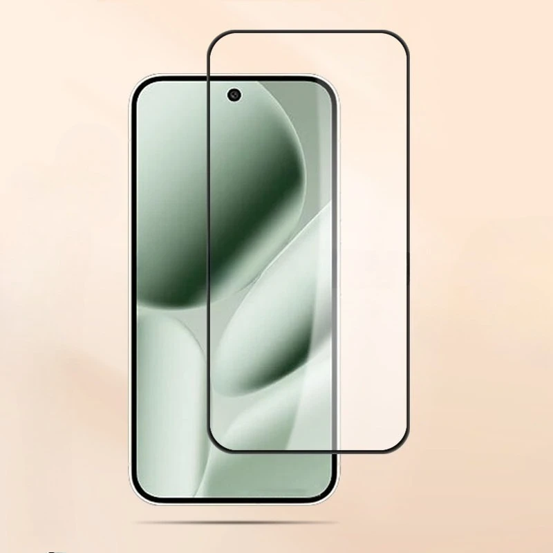 واقي شاشة من الزجاج المقسى لهاتف Google Pixel 10 Pro XL ذو حافة سوداء شفافة 9D لهاتف GOOGLE Pixel10 10ProXL طبقة أمامية واقية