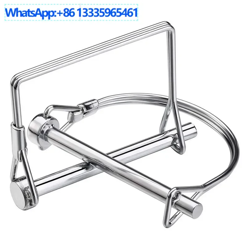 

50PCS trailer RV accessories large full round pin square multi-specification safety card pin lock pin trailer hitch fixed buckle