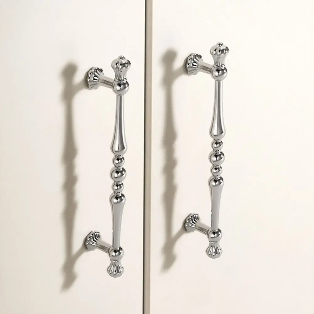 Zinc Alloy Cabinet Door Handle Modern Simple French Style Wardrobe Door Handle High-end Light Luxurious Kitchen Cupboard Pull