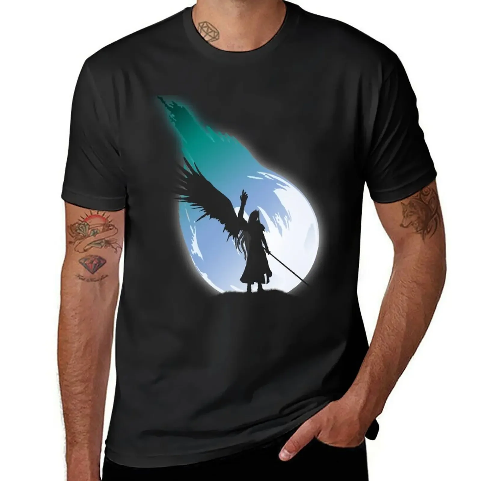 One winged angel T-Shirt customizeds vintage clothes funny t shirts men