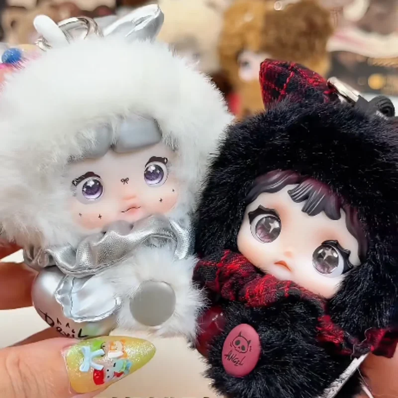 

New Genuine Nommi X Heymi The Entwined Fate Series Plush Blind Box Pendant Mystery Box Cute Anime Keychain Kawaii Model Toy Gift