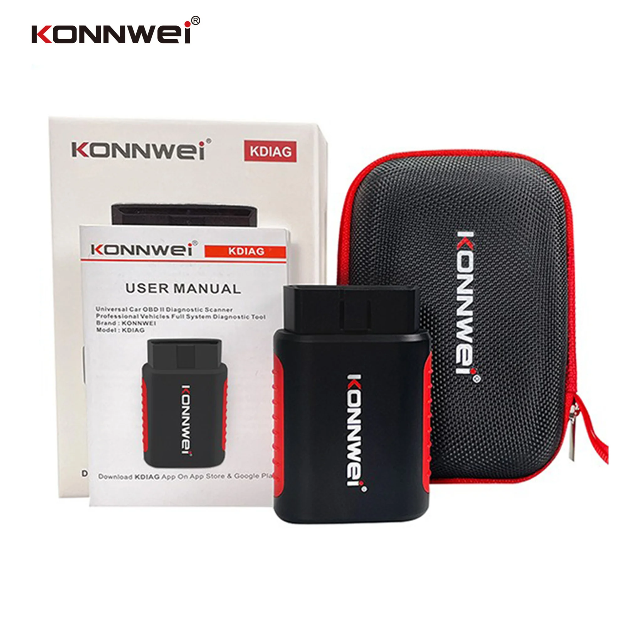 

KONNWEI KDIAG Bluetooth MINI OBD2 Full Systems Auto Diagnostic Scanner Reset SAS EPB Service Car Diagnostic Tool pk Thinkdiag