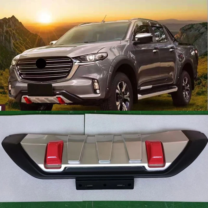 Front Bumper Protective Frame Body Kits Accessories Fit For Mazda BT50 BT-50 2020 2021 Car Style